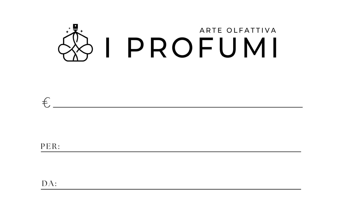 Buono regalo i Profumi Arte Olfattiva